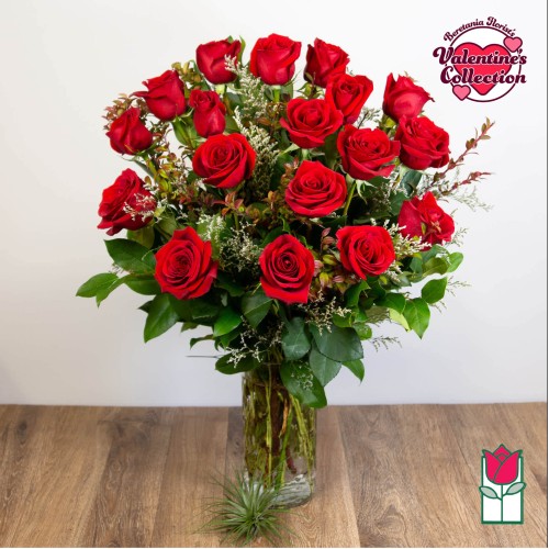 1.5 Dozen Red Rose Bouquet (Standard)