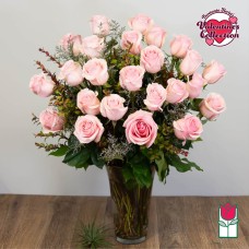 2 Dozen Pink Rose Bouquet (Standard)
