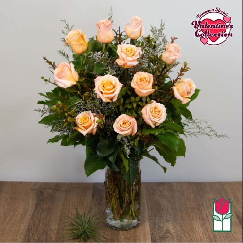 Premium Peach Rose Masterpiece (Standard)
