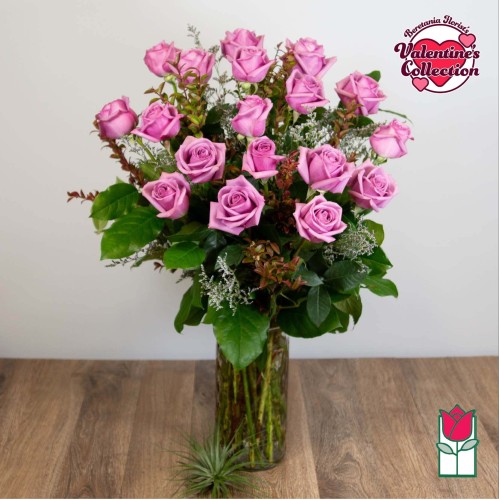 1.5 Dozen Lavender Rose Bouquet (Standard)