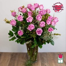2 Dozen Lavender Rose Bouquet (Standard)