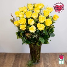 2 Dozen Yellow Rose Bouquet (Standard)