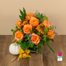 Beretania's Honeycrisp Fall Compact Bouquet (Standard)