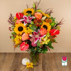 Beretania's Peaches Fall Bouquet (Standard)