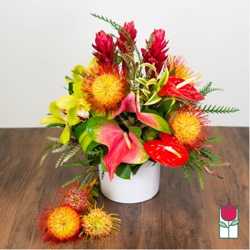 GiftbloomsEndearing Tropical Bouquet (Standard)
