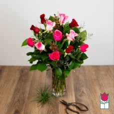 Beretania's Medium Stem Rose Arrangement - Mix (Standard)
