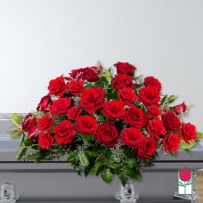 Beretania's Loved Casket Spray (Deluxe)