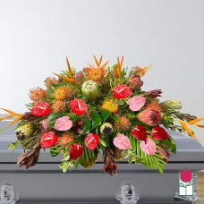 Beretania's Heroic Casket Spray (Deluxe)