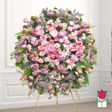 Beretania's Princeville Sympathy Wreath (Deluxe)