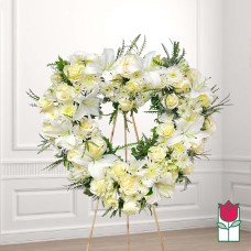 Beretania's Banyan Heart Wreath (Deluxe)