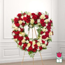 Beretania's Pono Heart Wreath (Deluxe)