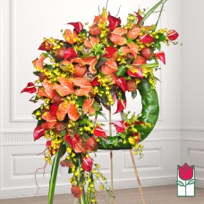Beretania's Kokee Tropical Wreath (Deluxe)