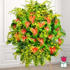 Beretania's Kaimana Tropical Wreath (Deluxe)