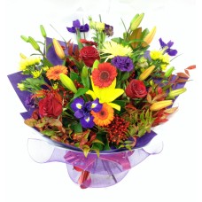 Large Mixed Bright Flowers