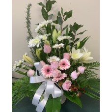 Pink and White Arrangement