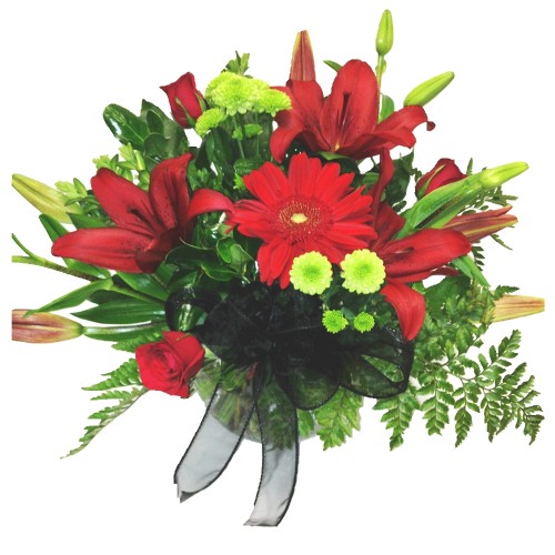 Romantic Vase in red (Small)