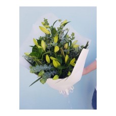 Fragrant Lilies (5 Stems White)