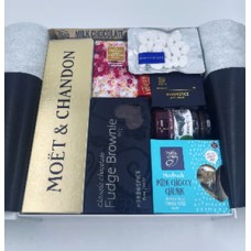 Big Box With Moet Champagne