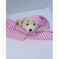 Babygirl small blankee with small toy