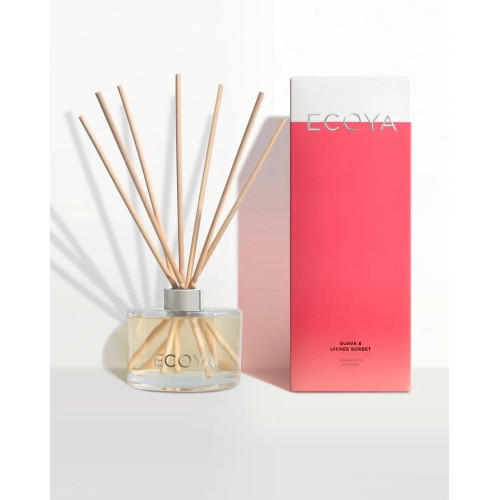 ECOYA Guava & Lychee Sorbet Mini Reed Diffuser