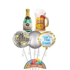 Well Done Deluxe Balloon Bouquet
