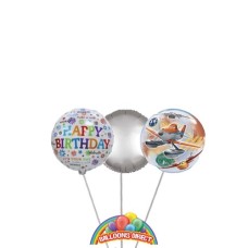 Disney Planes Birthday Balloon Bouquet