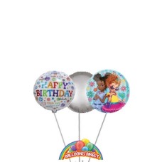Fancy Nancy Birthday Balloon Bouquet