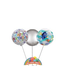 Finding Dory Birthday Balloon Bouquet