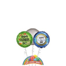 Fathers Day 3 Balloon Bouquet