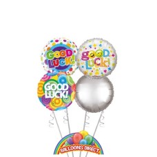 Good Luck Premium 4 Balloon Bouquet