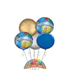 Congratulations Deluxe Balloon Bouquet