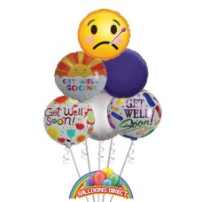 Get Well Soon Ultimate Balloon Bouquet