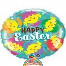 Happy Easter Hatched Round 18 Balloon