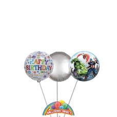 Marvel Avengers Birthday Balloon Bouquet