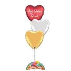 Valentines Day Personalised Love Balloon Bouquet
