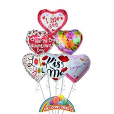Valentines Day Ultimate Love Balloon Bouquet