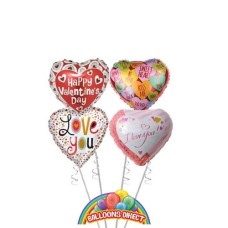Valentines Day Premium Love Balloon Bouquet