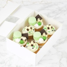 Football Cupcakes (6 pieces)