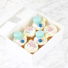Flamingo Cupcakes (6 pieces)