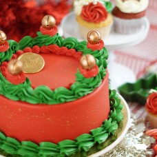 Jingle Bells Cake (6 - 10 person (Ø 15cm))