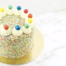 Rainbow Sprinkle Cake (12 - 15 Persons (18cm))