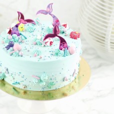 Mermaid Cake (12 - 15 Persons (18cm))