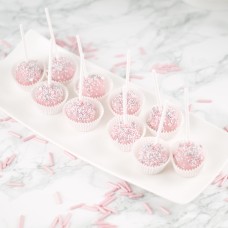 Pink Cake Pops (10 pieces)