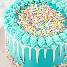 Happy Sprinkle Cake (6 - 10 Persons (15cm))