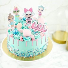 LOL Surprise Cake (12 - 15 Persons (18cm))