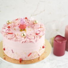 Peppa Pig Cake (12 - 15 Persons (18cm))