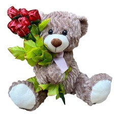Beary Sweet (Single Rose)