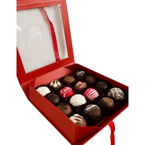 Premium Chocolate Truffle Gift Box (4 Truffles)