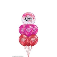 I Love You Valentines Day Balloon Gift