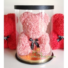 Blooming Bear Artificial Pink